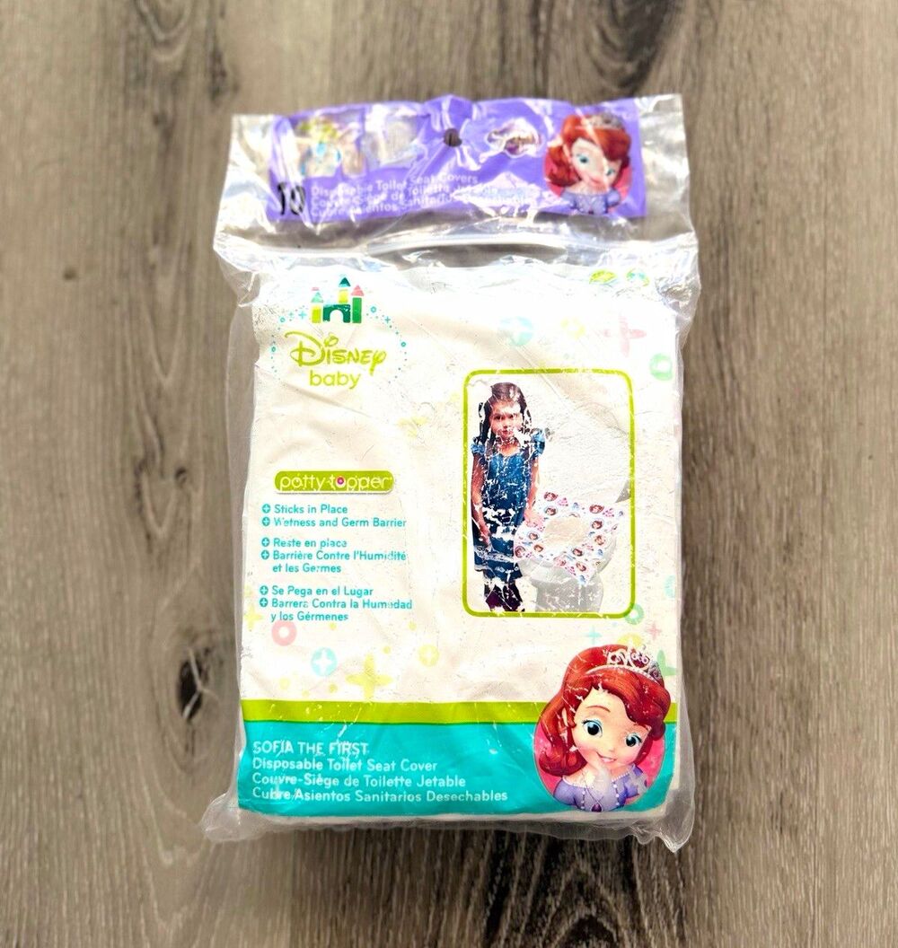Disney Baby Potty Topper Sofia the First Disposable Toilet Seat Covers 10 Ct